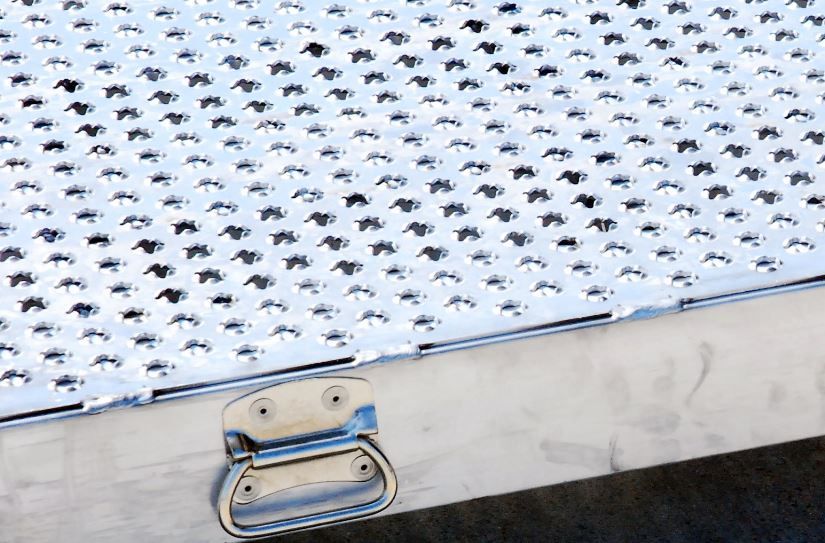 High-Traction Punch Plate Surface