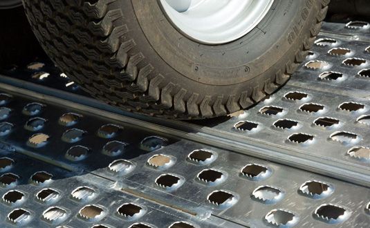 Manufactured in the USA to last longer than most metal factory ramps