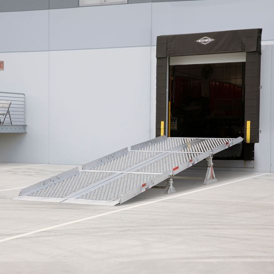 18-101-270-06-MYR 84 W Aluminum Portable Modular Box Truck Ramp System  30000 lb Cap