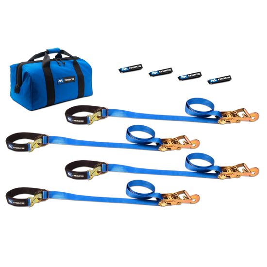 2IN-X-8FT-UTV-W-DIR-HK-END 2 x 8 UTV Tie-Down Pack with Direct Hook End