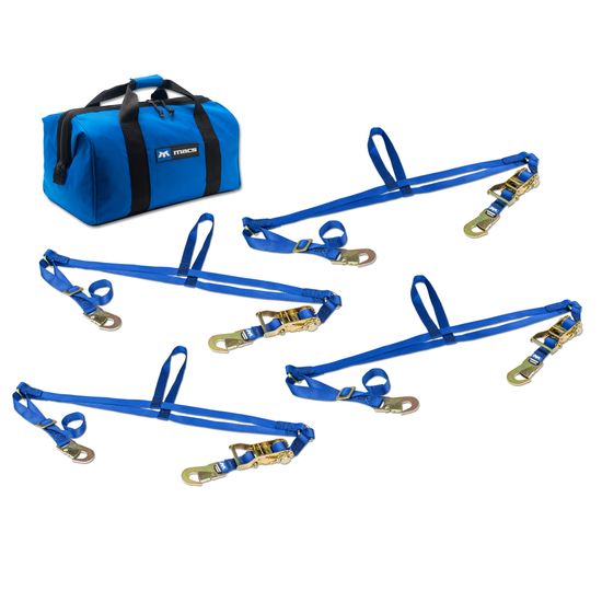 ATV-WHEEL-NET-W-FL-SP-HK Adjustable ATV Wheel Net Pack with Flat Snap Hook