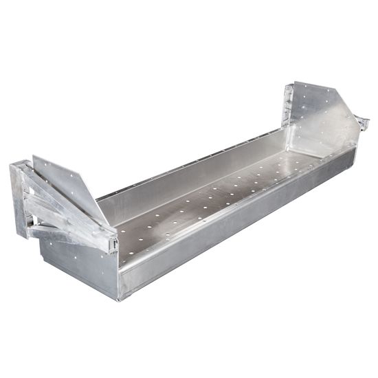 DR-102-24-24 102 L x 24 H Dunnage Racks for Step Deck and Flatbed Trailers