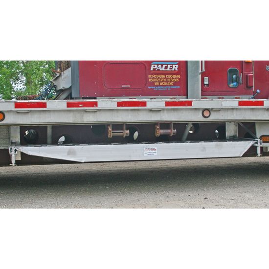 RAMP-HANGER-SINGLE Bolt-On Semi-Trailer Loading Ramp Storage Brackets for One Ramp