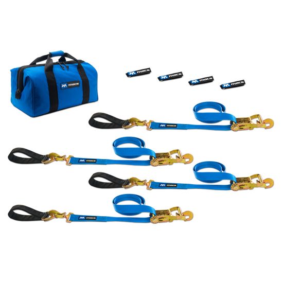 ULTRA-PACK Ultra Pack Tie-Down Straps with Detachable Axle Straps