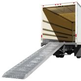 01-37-192-06-WALK-P 16 L x 405 W Aluminum Punch Plate Walk Ramp Plate End - 1000 lb Cap