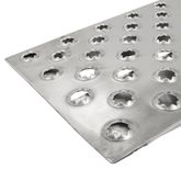 10-16-048-WEDGE 48 L x 16 W Aluminum Shipping Container Wedge Ramps - 10000 lb Cap 4