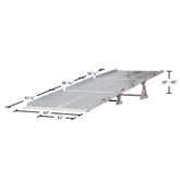 15-84-270-06-MYR 84 W Aluminum Portable Modular Box Truck Ramp System  25000 lb Cap 2