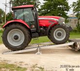 20-16-192-02-02M 8 L x 16 W Modular Step Deck Trailer Ramp System - 20000 lb Weight Capacity 1