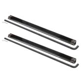 23-18-192-FLAT-BED-Kit-STSS 16 L x 18 W Aluminum Flatbed Trailer Ramps Single Hangers Steel Skid Seat  23500 lb per axle Capacity 4