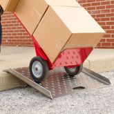 CR-01-27-27-P-TS6 27 L x 27 W Aluminum Curb Ramp - 750 lb Cap 1