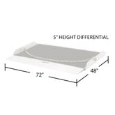 DB-20-72-48-GRIT 48 x 72 Lightweight Aluminum Dock Boards - 20000 lb Capacity 3