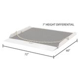 DB-20-72-60-GRIT 60 x 72 Lightweight Aluminum Dock Boards - 20000 lb Capacity 3