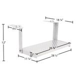FTS-11-26-TS7 26 W Folding Aluminum Punch Plate Trailer Step 1