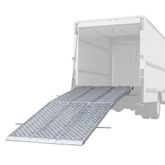MF3-14457-BT 12 L x 57 W Folding Aluminum Three-Ramp System for Box Trucks  3000 lb per Axle