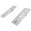 05-15-048-04 4 L X 15 W Aluminum Car Trailer Ramps Hook End Knife Foot- 5000 lb Per Axle