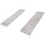 05-15-060-04-SP 5 L X 15 W EZ Traction Aluminum Car Trailer Ramps Hook End Stub Foot - 5000 lb Per Axle