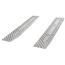 05-15-094-04-P 7 10 L X 15 W EZ Traction Aluminum Car Trailer Ramps Hook End Knife Foot - 5000 lb Per Axle