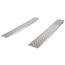 05-16-120-04-P 10 L X 16 W EZ Traction Aluminum Car Trailer Ramps Hook End Knife Foot - 5000 lb Per Axle