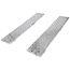 05-18-096-04-SP 8 L X 18 W EZ Traction Aluminum Car Trailer Ramps Hook End Stub Foot - 5000 lb Per Axle