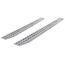 05-18-192-06 16 L X 18 W Aluminum Car Trailer Ramps Plate End Knife Foot - 5000 lb Per Axle