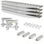 20-16-192-02-02-MLL-2 8 L x 16 W 2 Bunk Load Leveler  4 Ramp System for 16 H Step Deck Trailers - 20000 lb Cap