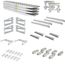 23-24-192-02-02-MLL-4-KIT 8 L x 18 W 4 Bunk Load Leveler  4 Ramp Master Kit for 24 H Step Deck Trailers - 23500 lb Cap