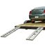 CTR Aluminum Car Trailer Ramps Hybrid Or Hook  Plate End Knife Or Stub Foot - Up To 4000 lb Per Axle