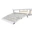 F05-75-048-HINGE 48 L x 75 W Heavy-Duty Bi-Fold Landscaping Trailer Ramps