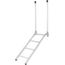 Ladder-16-48 48 EZ Deck Step Semi-Trailer Step Ladder for 28 to 42 Deck Heights