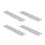 PP-1156-4 30 x 6 Trailer Traction Tread wCircle Punch Plate 4 Pack