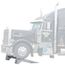 WR-20K Aluminum Semi-Truck Service Ramps - 20000 lb per Axle