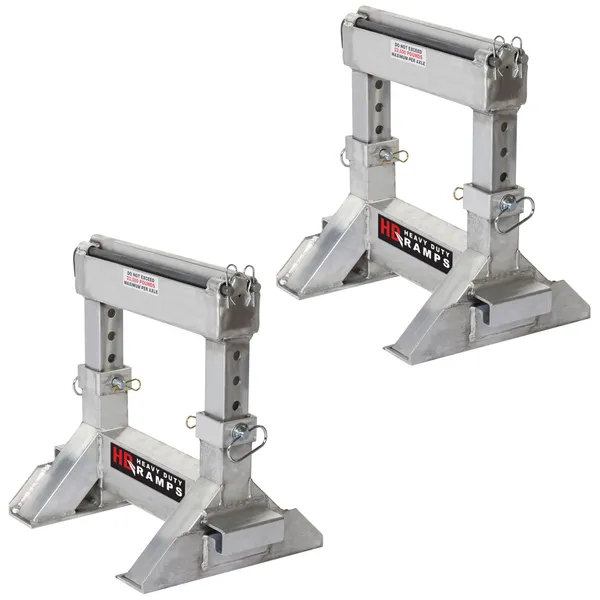 Loading Support Frame Adjustable Heavy-Duty Ramp Support Stands | Heavy Duty Ramps